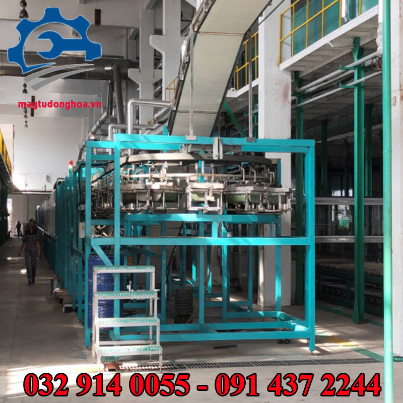 Thiết bị sản xuất nệm cao su công suất lớn Thiết bị sản xuất nệm cao su công suất lớn