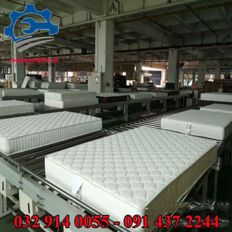 Máy sản xuất nệm cao su giá tốt Máy sản xuất nệm cao su giá tốt