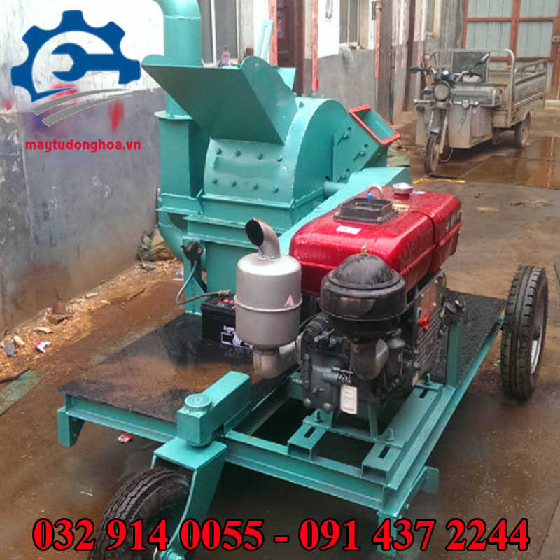 Máy nghiền gỗ công nghiệp công suất lớn Máy nghiền gỗ công nghiệp công suất lớn