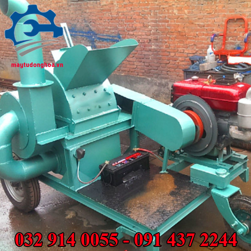 Thiết bị nghiền gỗ, cành cây thành mùn cưa Thiết bị nghiền gỗ, cành cây thành mùn cưa