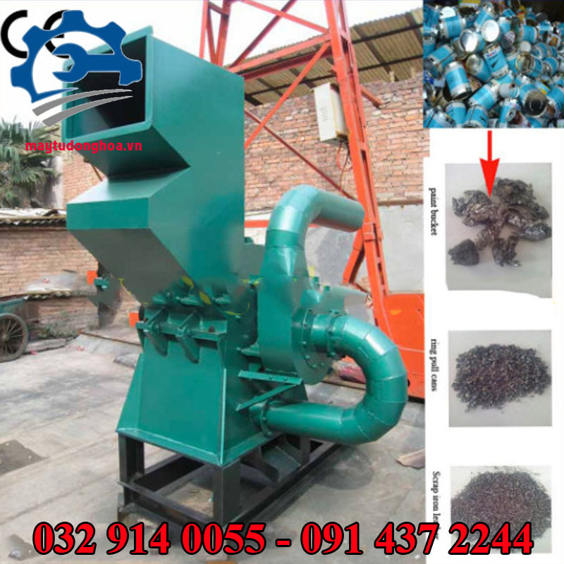 Máy nghiền phế liệu sắt thép công suất lớn Máy nghiền phế liệu sắt thép công suất lớn
