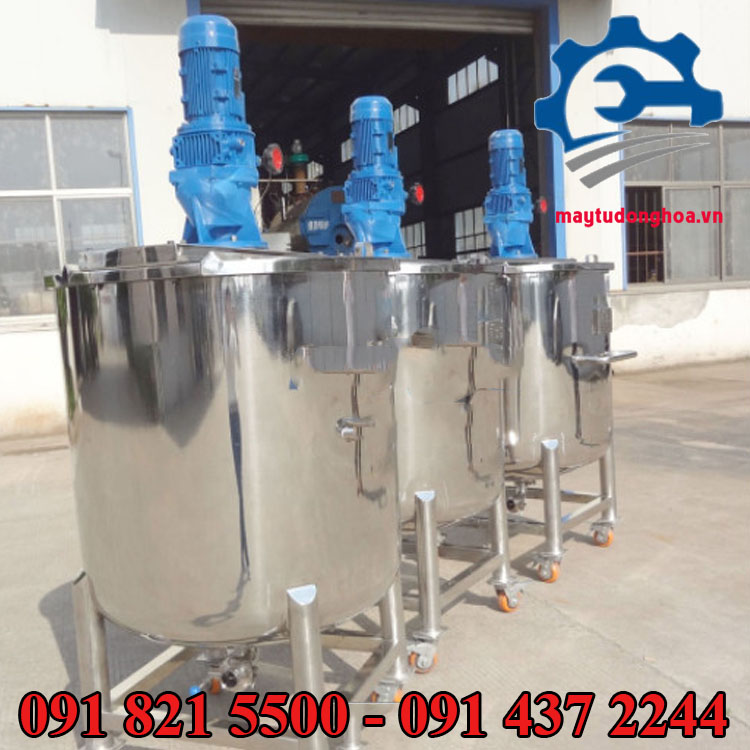 Bồn khuấy trộn hoá chất chính hãng