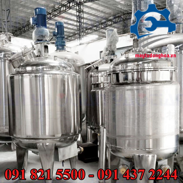 Bồn trộn mỹ phẩm, dược phẩm, hóa chất