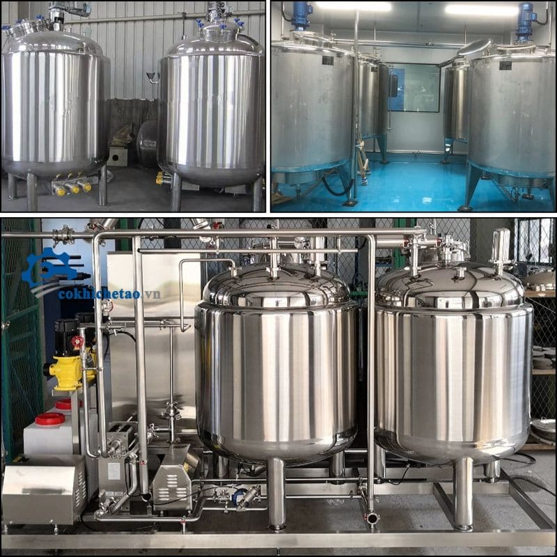 bồn khuấy trộn hóa chất