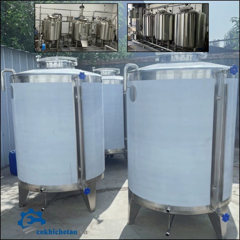 bồn khuấy trộn hóa chất