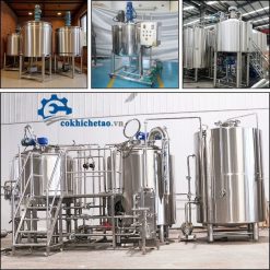 bồn trộn chất lỏng công nghiệp