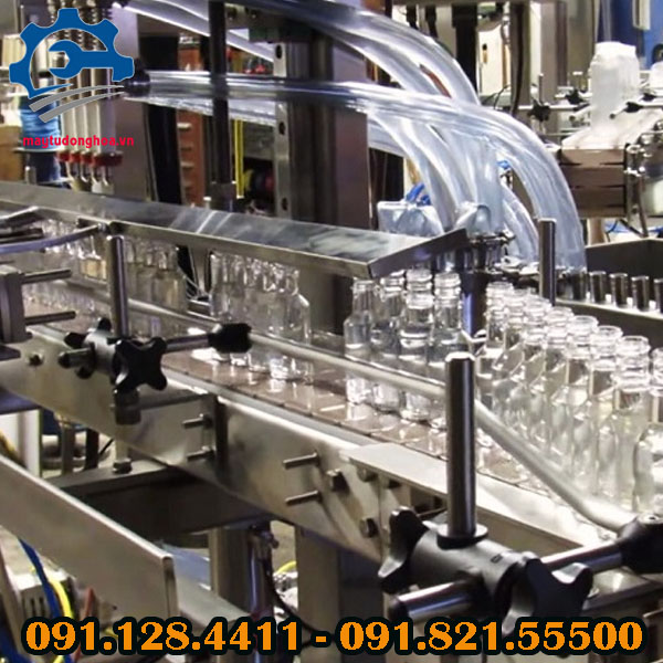 Hệ thống chiết rót nước mắm tự động