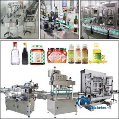 dây chuyền chiết rót tương ớt