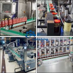 dây chuyền chiết rót tương ớt