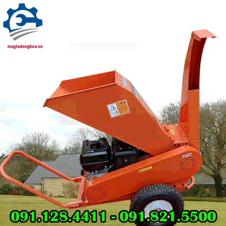 Máy băm nghiền cây gỗ, máy nghiền cành cây, máy băm cây gỗ lớn Máy băm nghiền cây gỗ