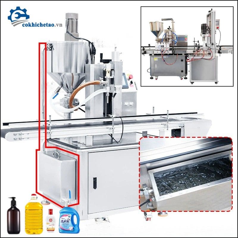máy chiết 1 vòi tự động