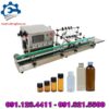 Máy chiết rót định lượng tự động mini, máy chiết rót tinh dầu mini