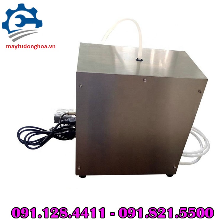 Máy chiết rót dạng túi mini, máy chiết rót túi có vòi chính hãng Cấu tạo của máy chiết rót túi đứng có vòi