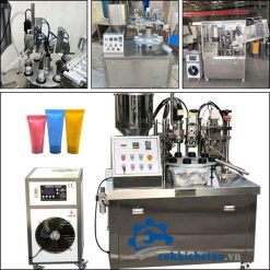 máy chiết tuýp kem