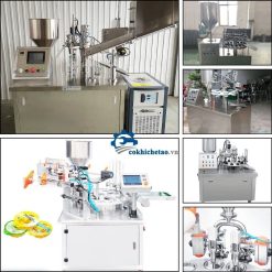 máy chiết tuýp kem
