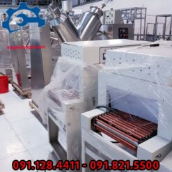 MÁY ĐÓNG MÀNG CO, MÁY CO MÀNG LỐC CHAI, MÁY BỌC MÀNG CO MỸ PHẨM