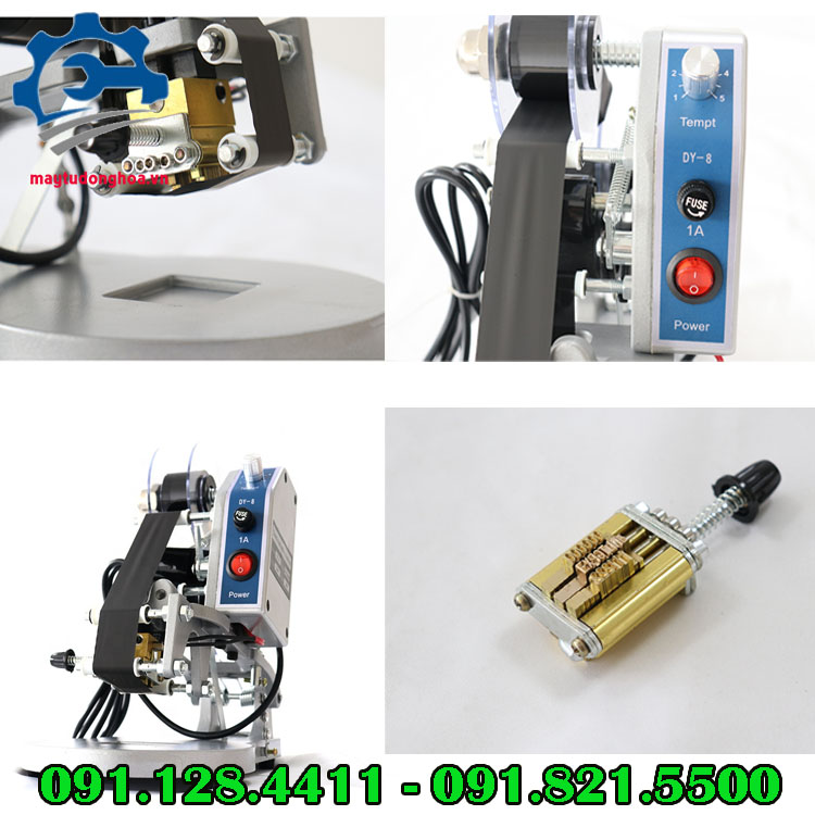 Cấu tạo của máy in date dập tay