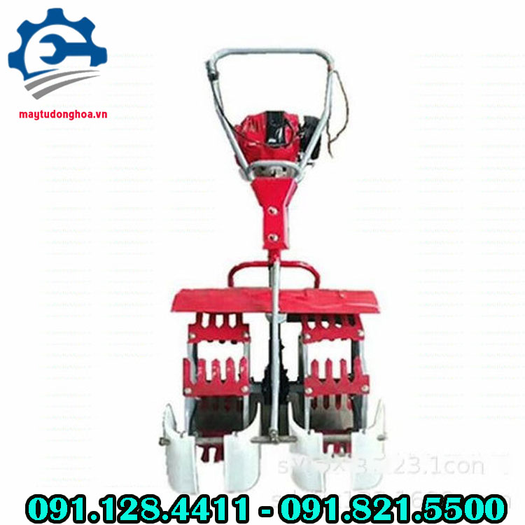 Máy làm cỏ ruộng lúa, máy sục bùn cho lúa, máy làm cỏ lúa chạy xăng Máy làm cỏ ruộng lúa