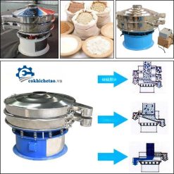 máy sàng rung 2 tầng