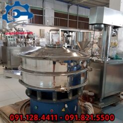 Máy sàng rung 2 tầng, máy sàng rung tròn tự động, máy sàng rung giá rẻ