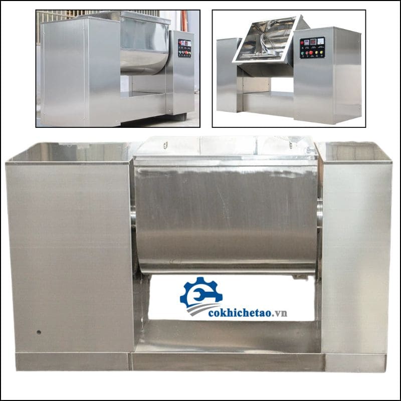 máy trộn nằm ngang 