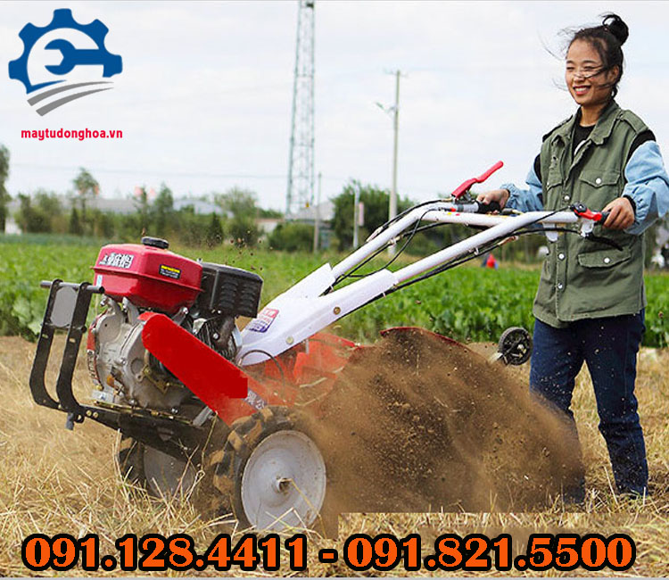 Máy xới đất đồi, ruộng