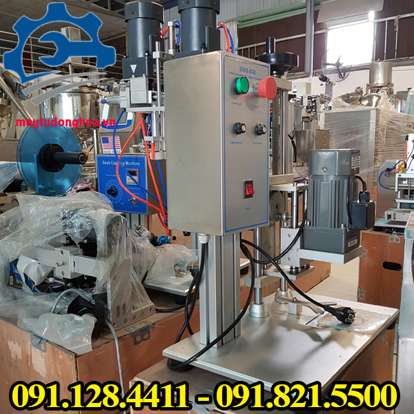 MÁY ĐÓNG NẮP CHAI 1 MOTOR, MÁY ĐÓNG NẮP CHAI, MÁY SIẾT NẮP CHAI NHỰA MÁY ĐÓNG NẮP CHAI 1 MOTOR, MÁY ĐÓNG NẮP CHAI, MÁY SIẾT NẮP CHAI NHỰA