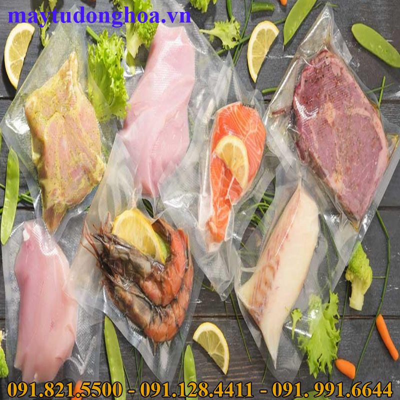 Máy hút chân không tốc độ cao, máy hút chân không hải sản san pham hut chan khong