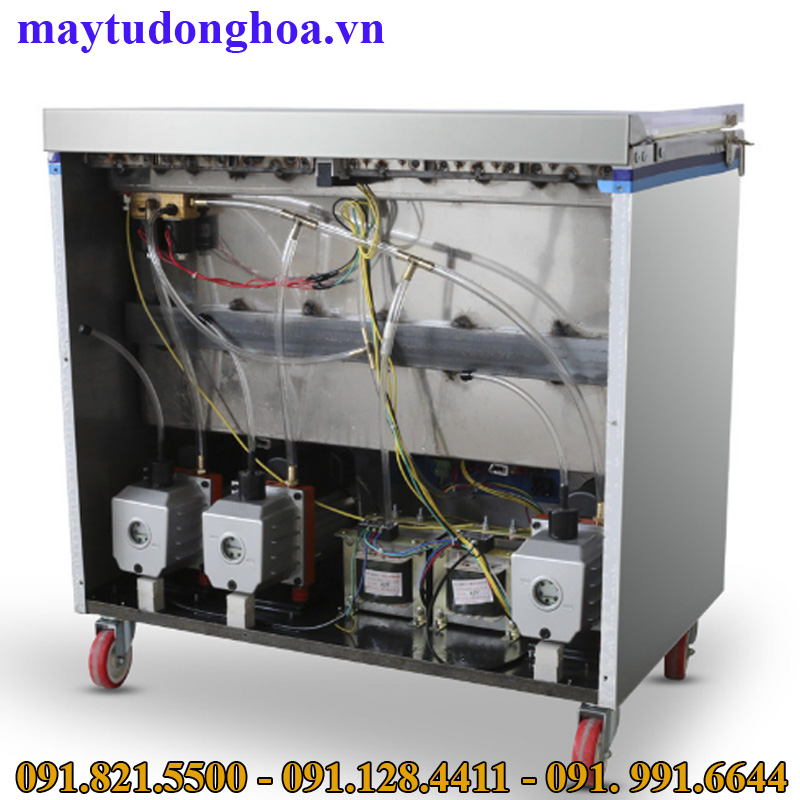 Máy hút chân không gạo, máy đóng gói túi định hình may hut chan khong