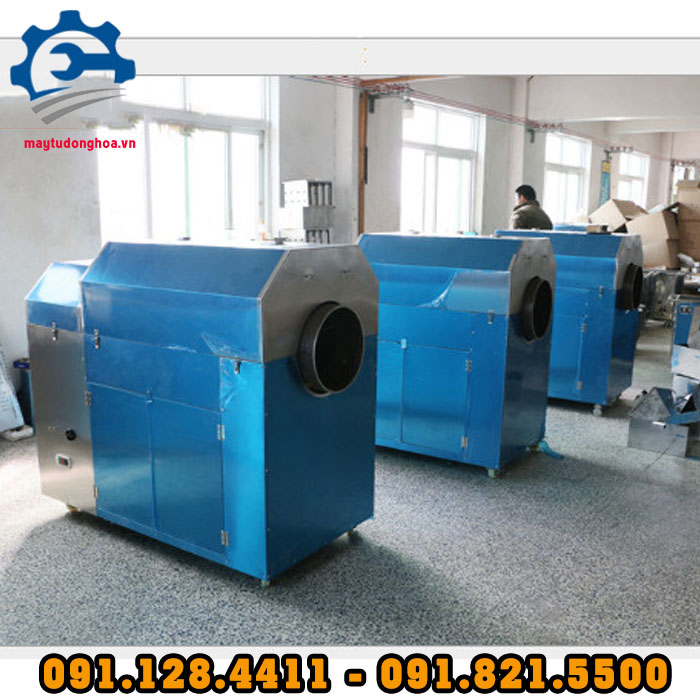 Máy rang hạt dẻ