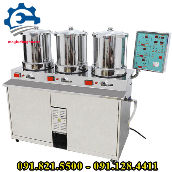 Máy sắc thuốc đóng túi 3 nồi- Máy sắc thuốc 3 nồi đun tự động, giá tốt máy sắc thuốc 3 nồi đun