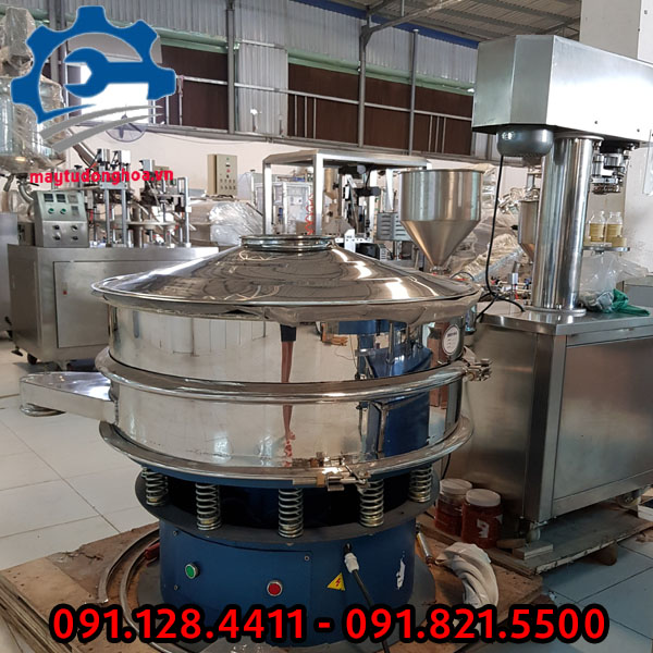 máy sàng rung 2 tầng