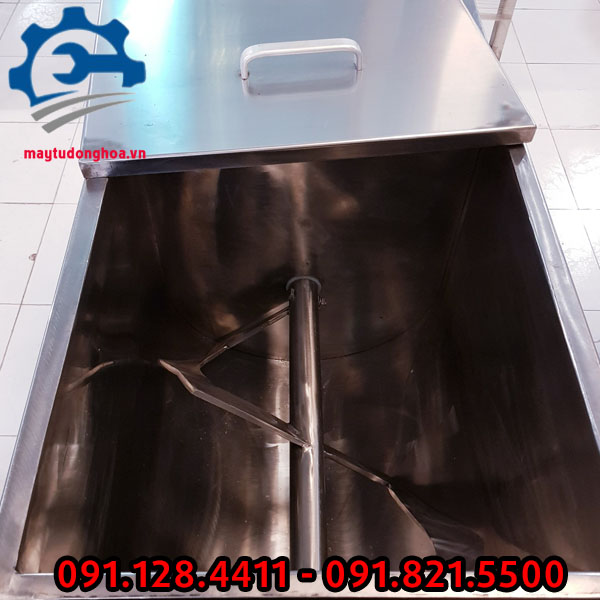 Máy trộn bột nằm ngang Máy trộn bột nằm ngang