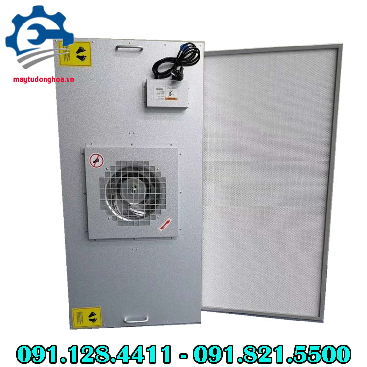 Cấu tạo của quạt thông gió lọc không khí FFU