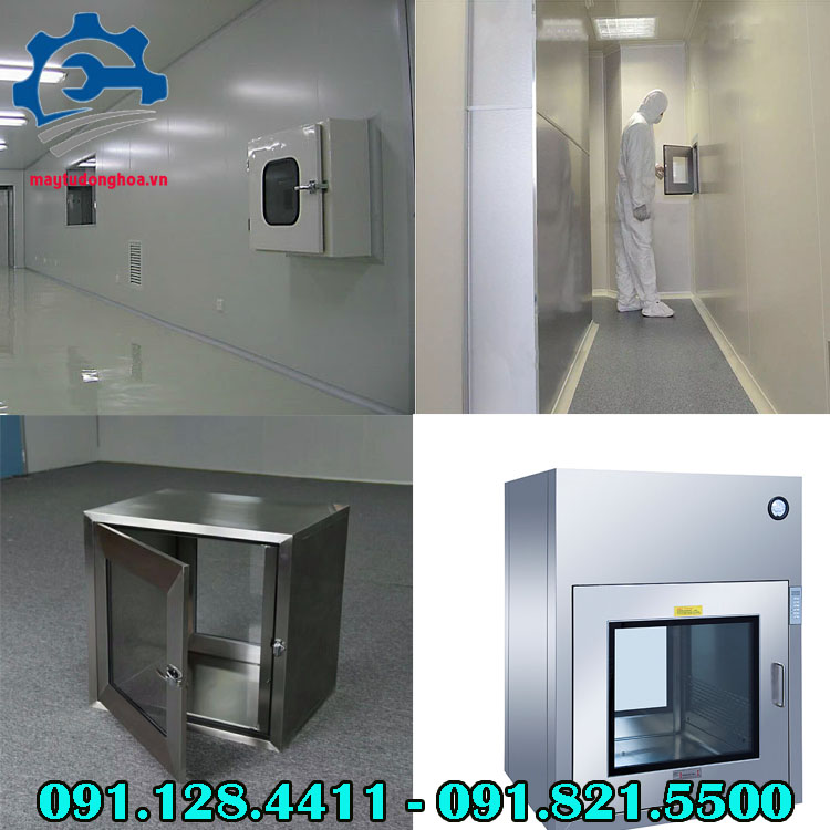 hộp trung chuyển phòng sạch Pass Box