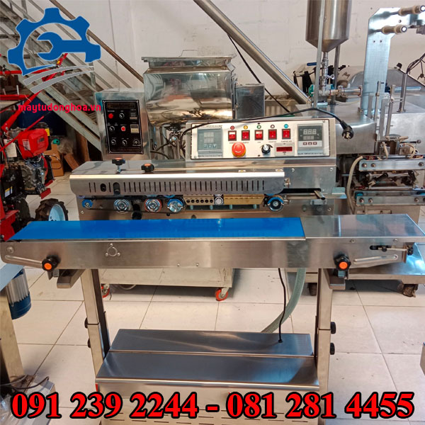 Máy hàn miệng túi chân không có indate