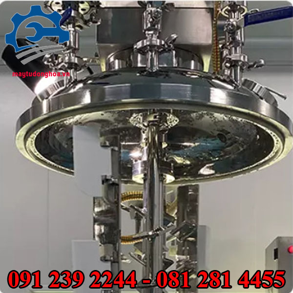 Máy nhũ hóa mỹ phẩm kich thước lớn