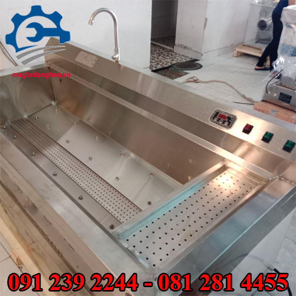 Máy rửa rau củ quả công nghiệp giá rẻ