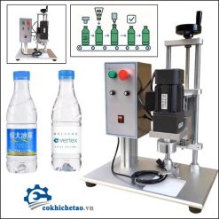 máy siết nắp chai hũ thủy tinh