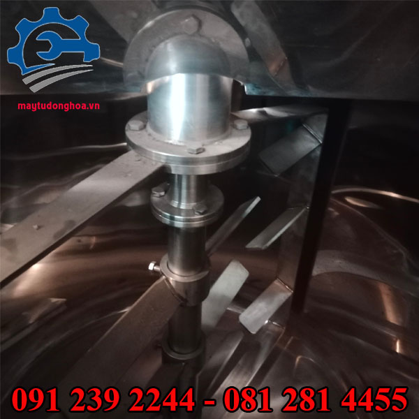Máy trộn mỹ phẩm có gia nhiệt