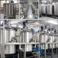 bồn khuấy hóa chất gia nhiệt