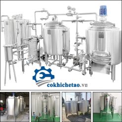 bồn khuấy hóa chất gia nhiệt