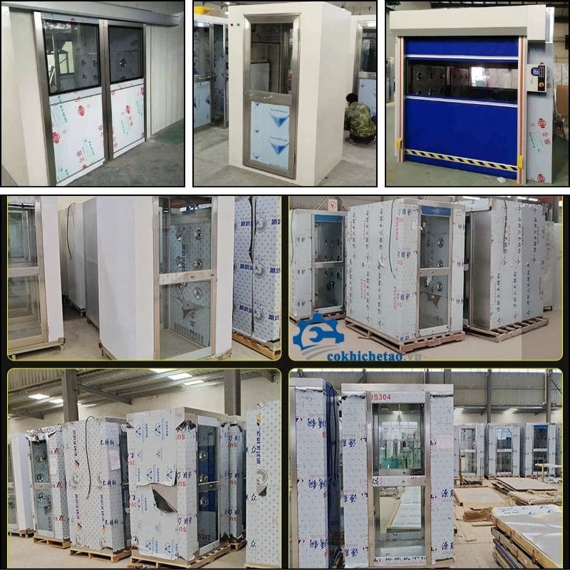 buồng thổi khí air shower