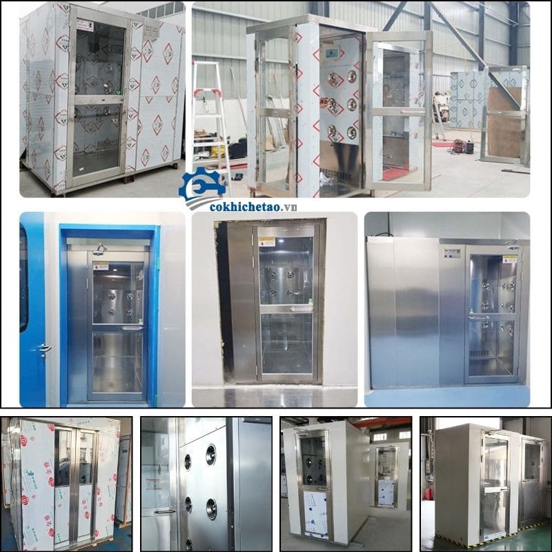 buồng thổi khí air shower