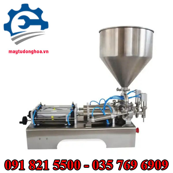Máy chiết rót nước đóng chai bán tự động