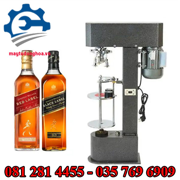 Máy đóng nắp chai rượu giá rẻ