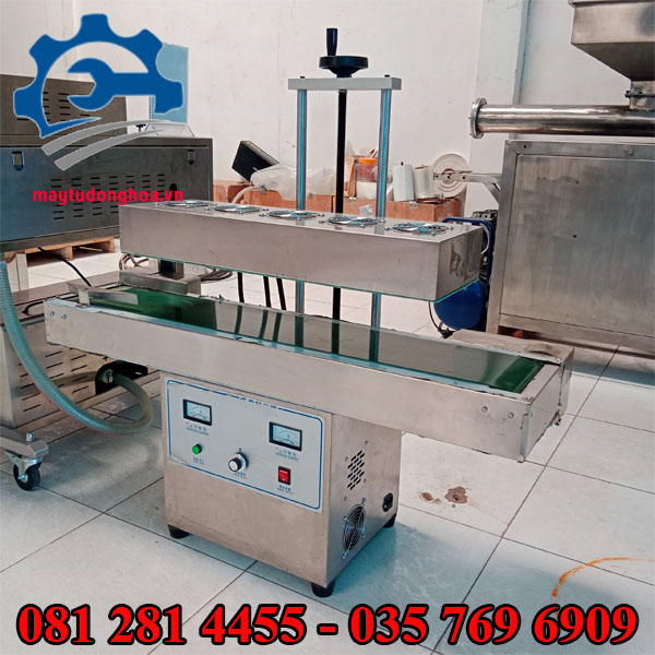 Máy đóng seal nắp chai chính hãng