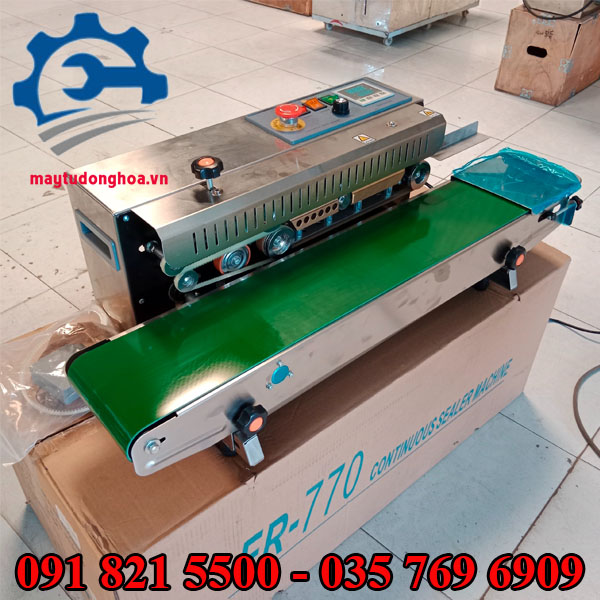 Máy hàn miệng túi bạc liên tục