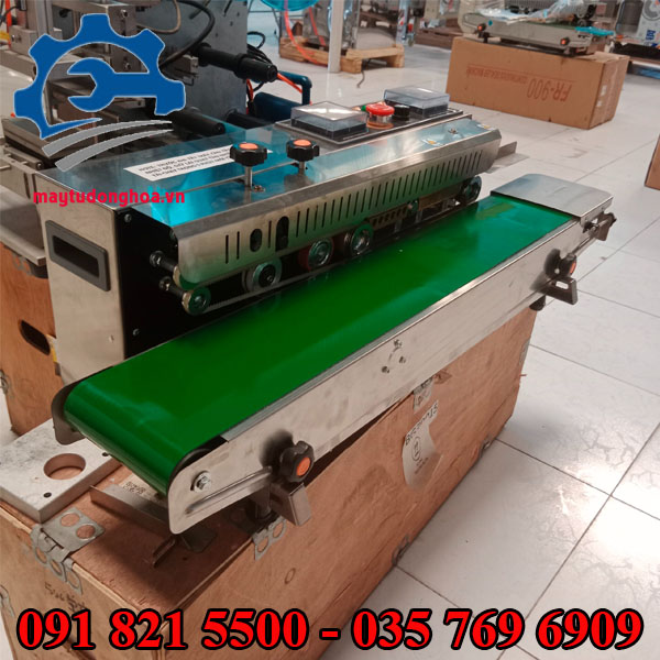Máy hàn miệng túi in date chính hãng