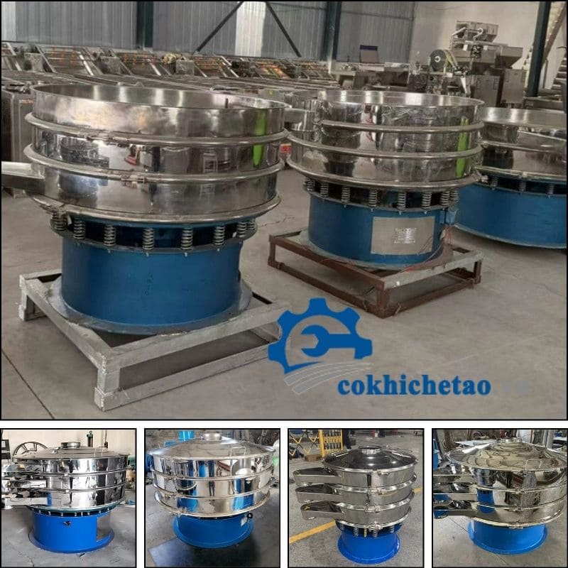 máy sàng rung dạng tròn